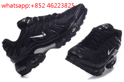 nike tn cuir noir